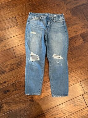 Old Navy Light Blue O.G. Straight High Rise Jeans